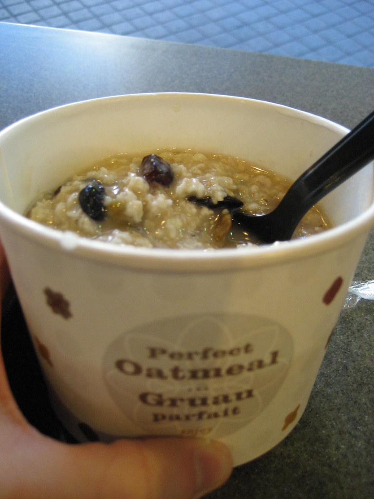 Perfect Oatmeal From Starbucks. optimisticallycautious Flickr