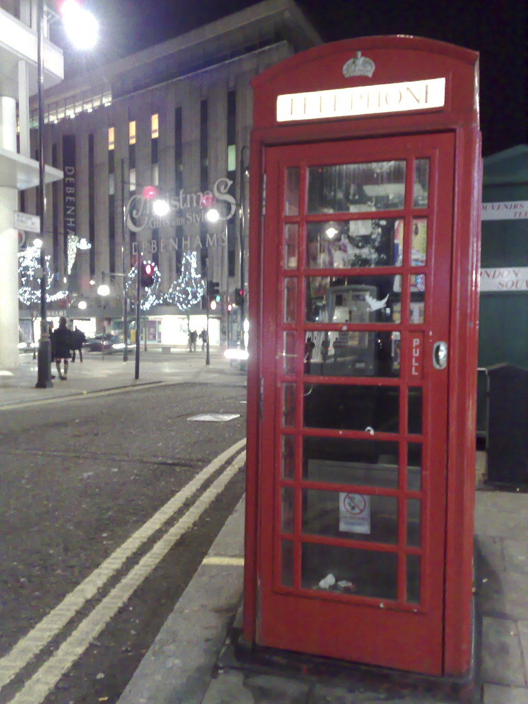 Red phone box Telephone box in London Mark Hillary Flickr