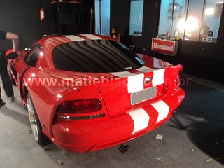 Dodge Viper Vermelho Personalizado Com Faixas Em Branco Fo Flickr