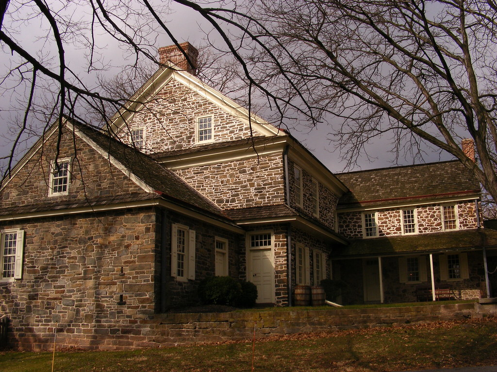 Historic Pottsgrove Manor 1753 Begun in 1752, the Potts f… Flickr