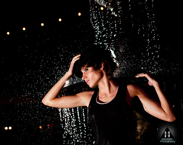 Mollie Jade | Mollie Jade in the fountian at Pelican's Patio… | Flickr