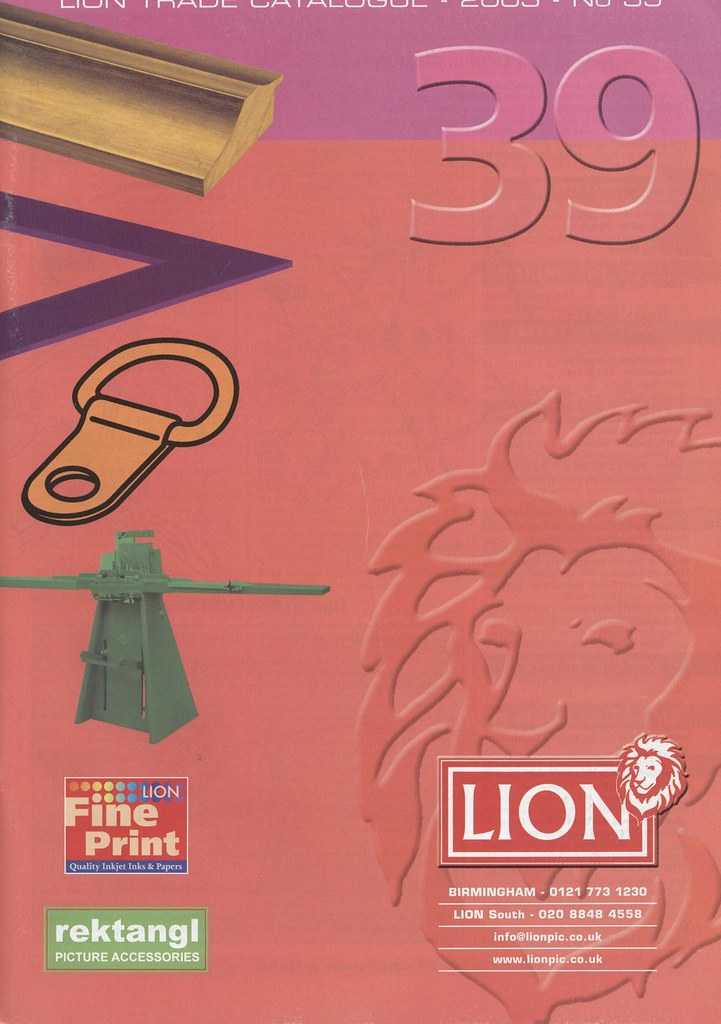 Archive2000 003 LION Picture Framing Supplies Flickr