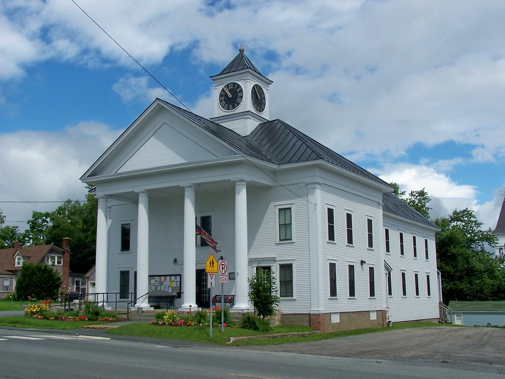 Town Hall, Danville, Vermont J. Stephen Conn Flickr