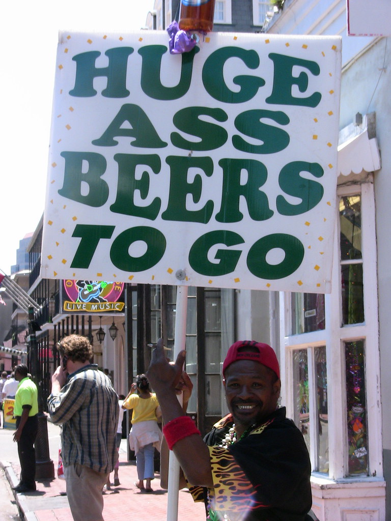 Huge Ass Beers French Quarter Beer Sign King of Elephants Flickr