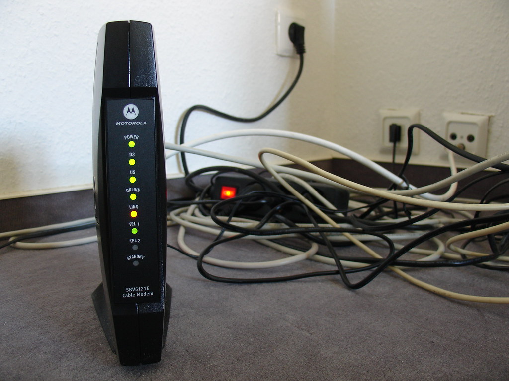 Motorola SBV5121E Cable Modem / Willkommen bei Kabel Deuts… Flickr