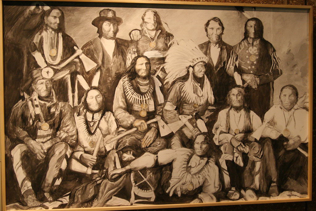 The Ponca Chiefs Photo of the Ponca Delegation that went t… Flickr