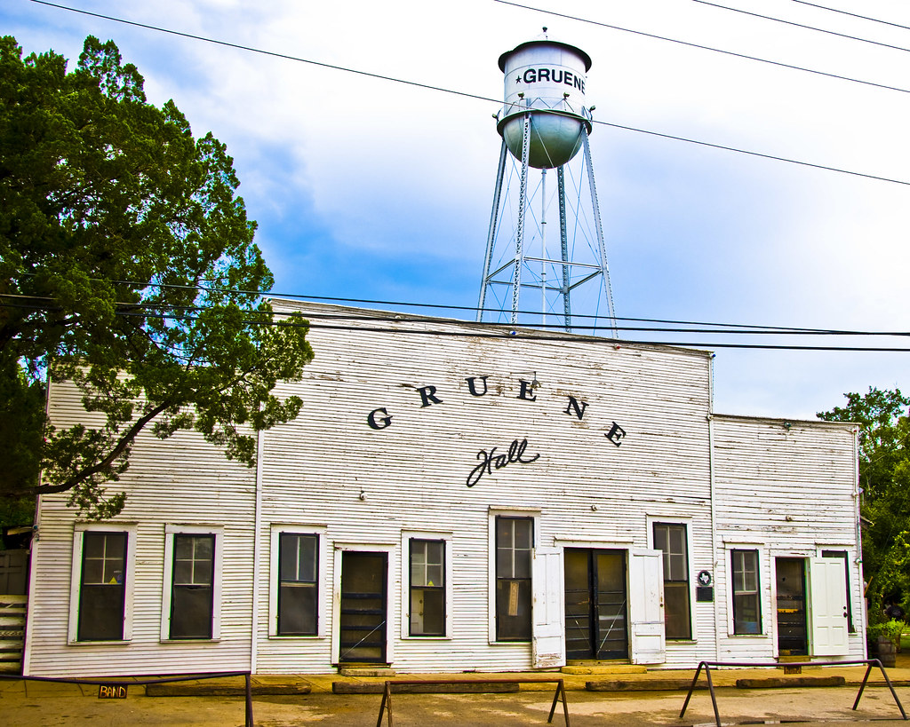 Gruene Hall Gruene, TX. This was the dance hall where the … Flickr