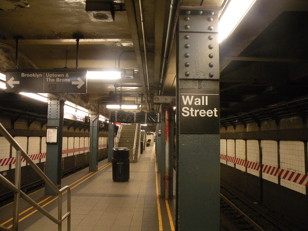 Subway Wall St Station Maria Fernanda Ussier Flickr