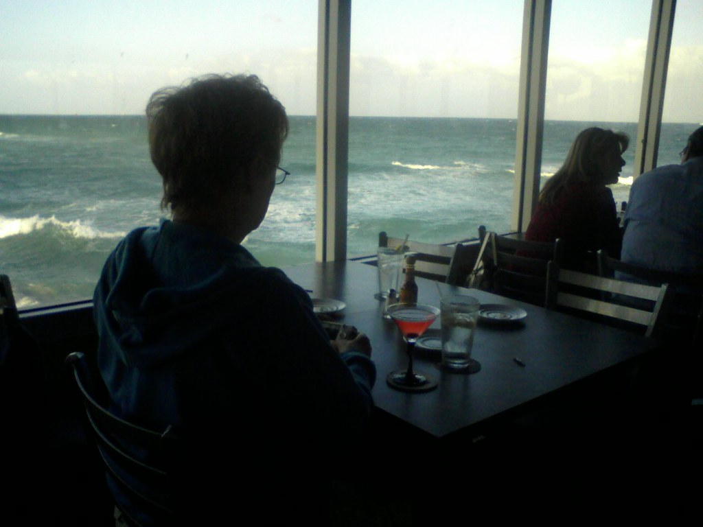 Dania Beach Pier Restaurant Taken with Joe's Cell Phone Flickr