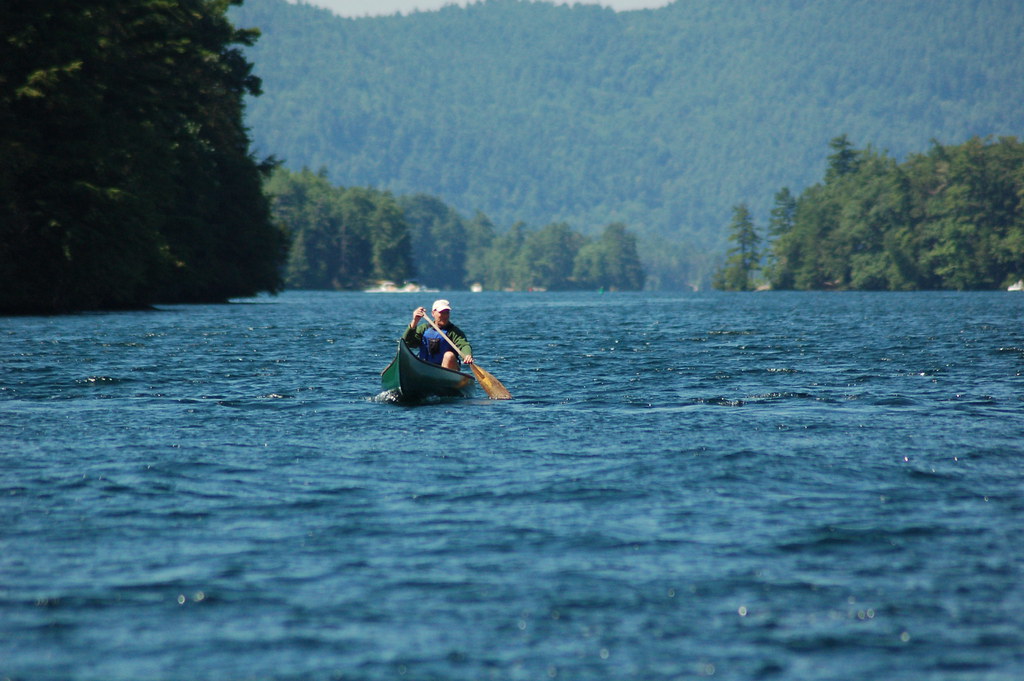 Bob Canoe Canoe on Lake NY Richard Fogler Jr Flickr