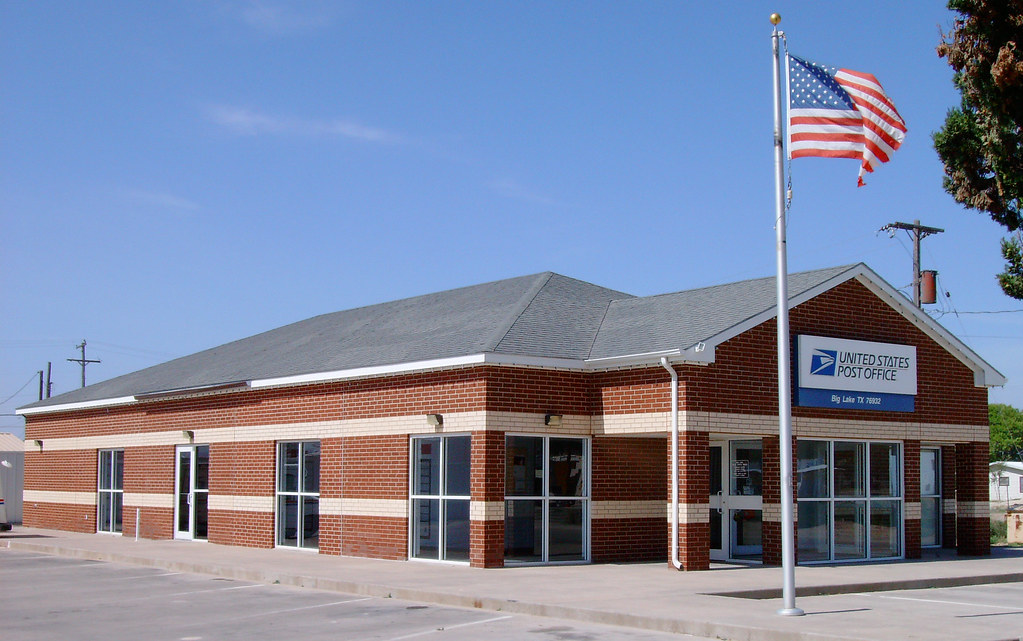 Post Office 76932 (Big Lake, Texas) This is the only post … Flickr