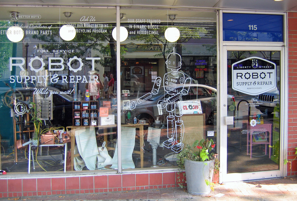 Robot Supply One of the first robot supply and repair shop… Flickr