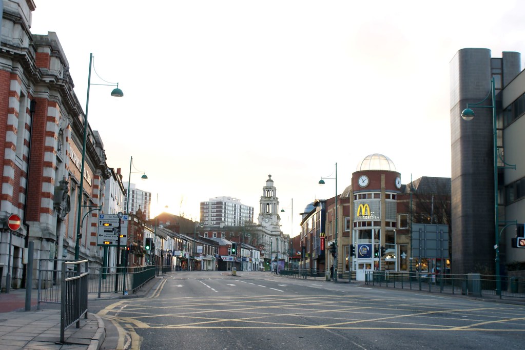Stockport city centre Stockport city centre Flickr