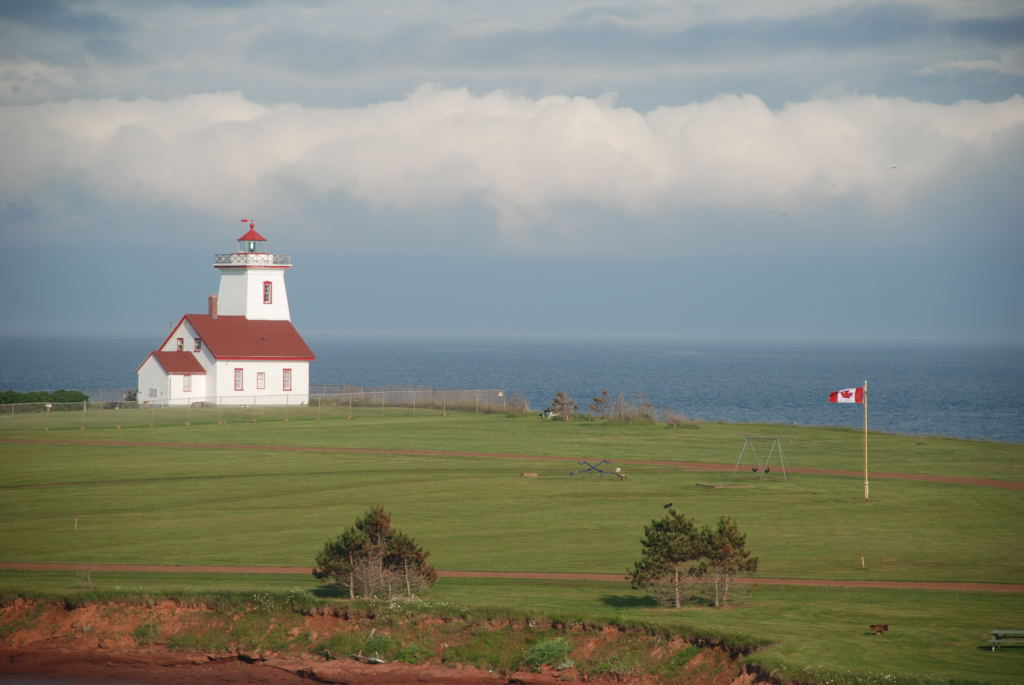 Lighthouse at Wood Island, PEI Treefarmer Flickr
