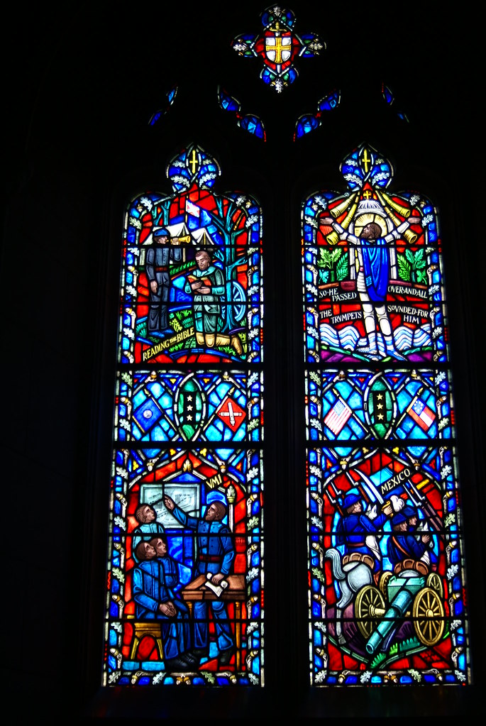 DSC00902 Thomas Jackson's stained glass window, National C… Flickr