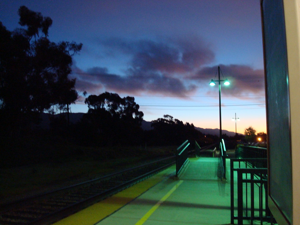 GOLETA Train Station Drowning Sky Flickr