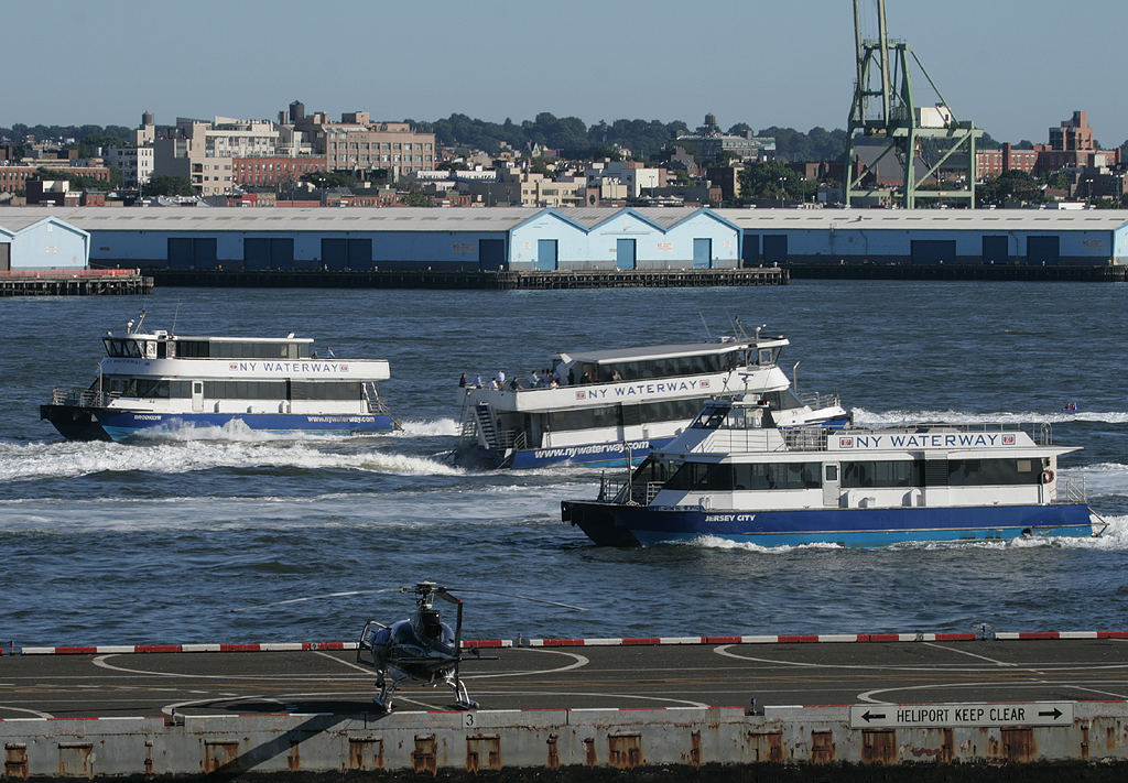Jersey City NY Waterway in New York, USA. Sept 2008 Flickr