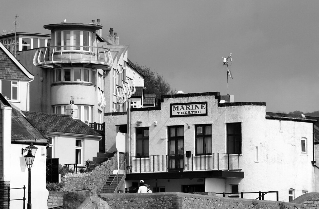 Marine Theatre Lyme Regis. This traditional old theatre n… Flickr