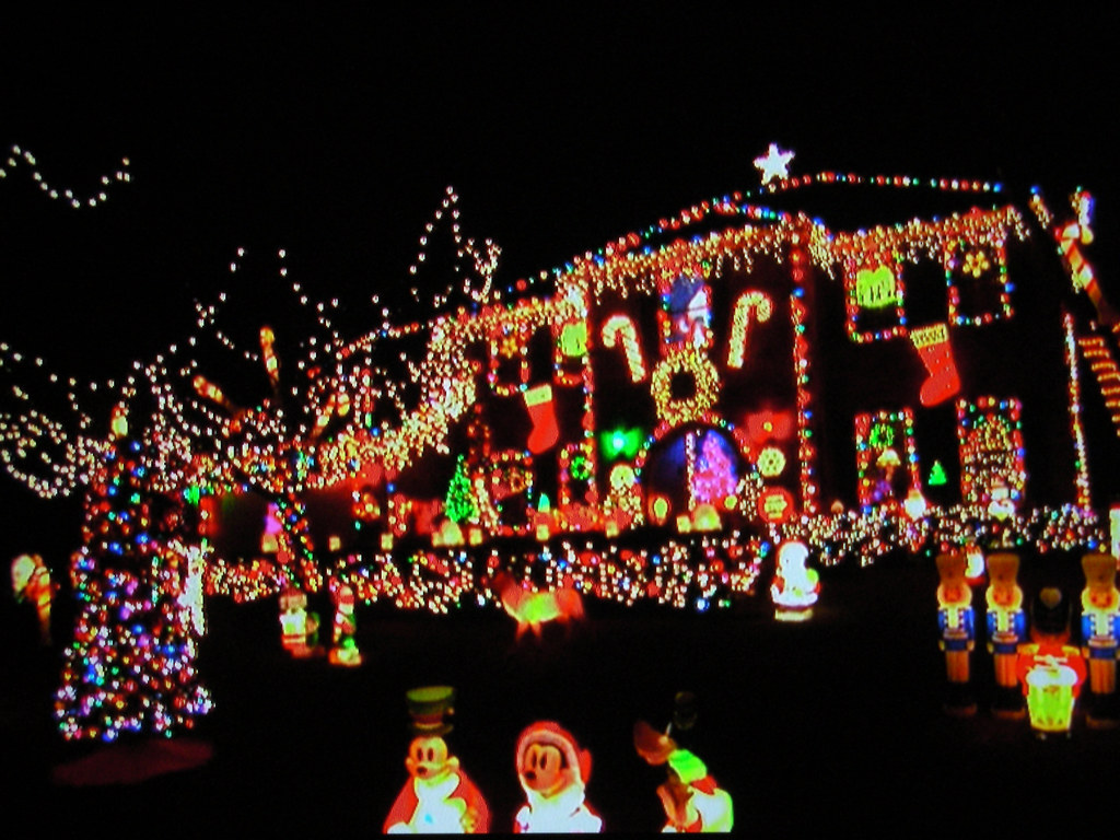 Crazy Christmas Lights Overkill TV Shot from a documentary… Flickr