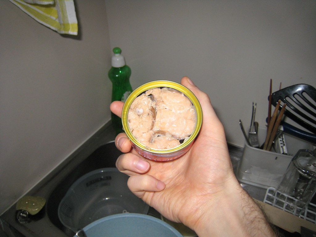 Canned Salmon... with skin... and vertebra Is this normal?… Jeremy