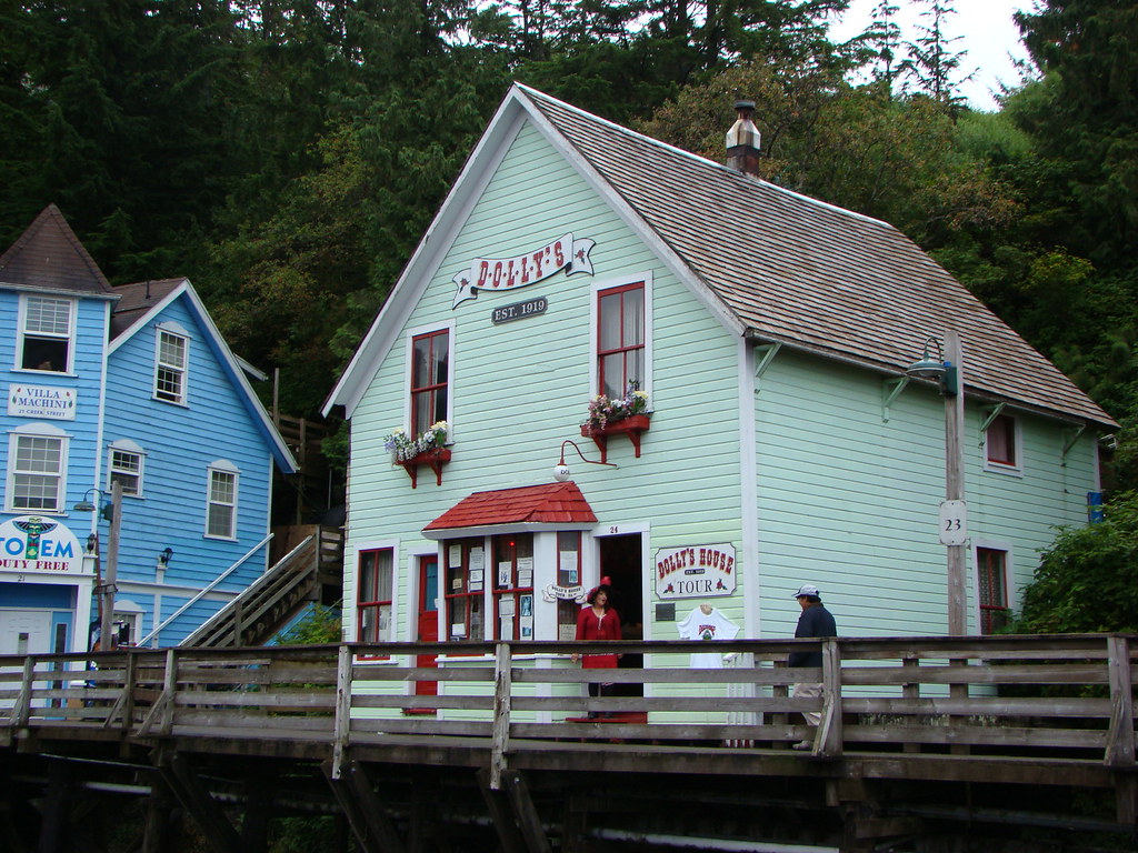 062 Alaska Ketchikan Dolly's House Creek Street Flickr