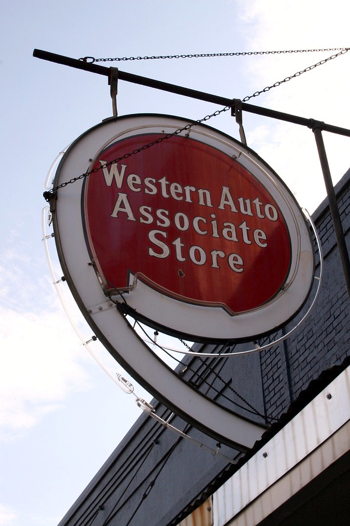 western auto sign in minden Chris in Round Top Flickr