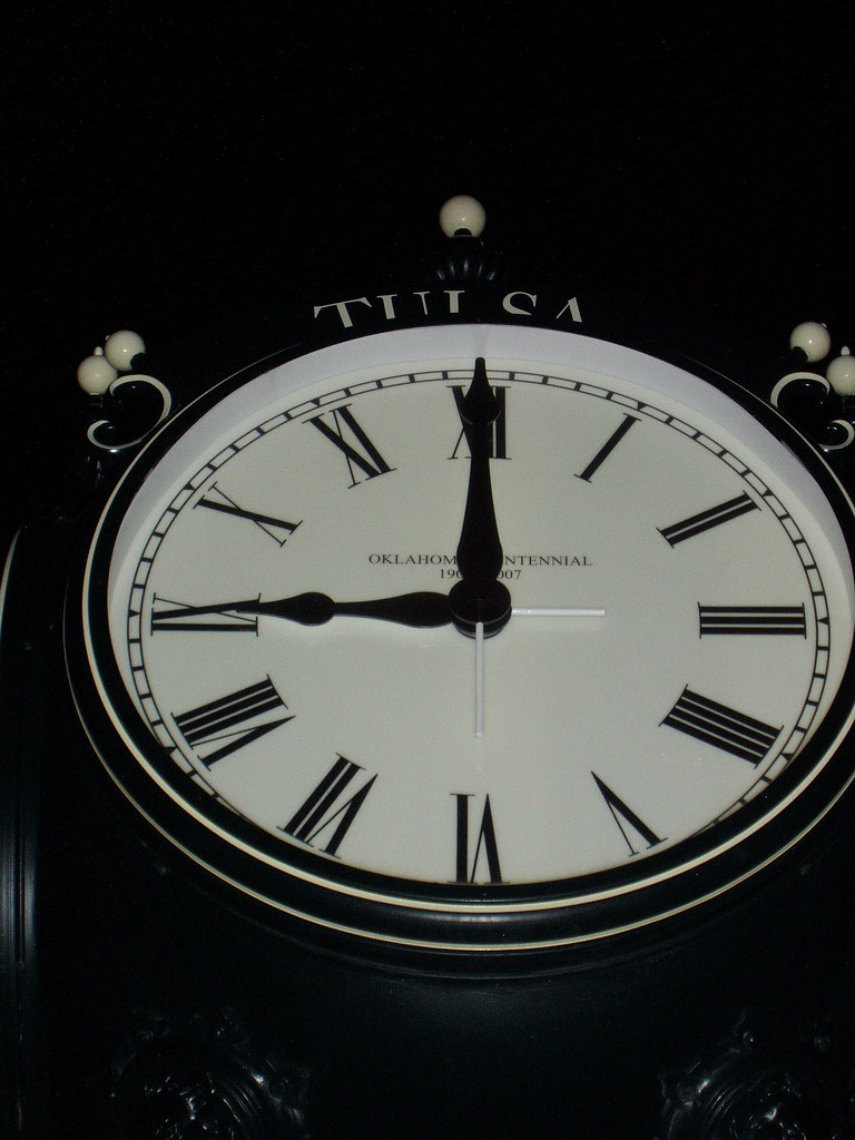 Tulsa time centennial style Oklahoma centennial clocks Flickr