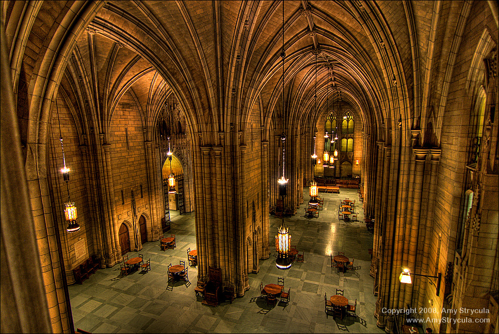 HDR Commons Room Cathedral of Learning University of Pittsburgh a