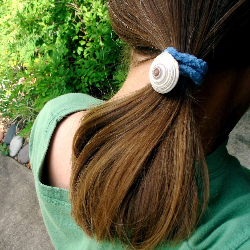 Shell Ponytail Holder a photo on Flickriver
