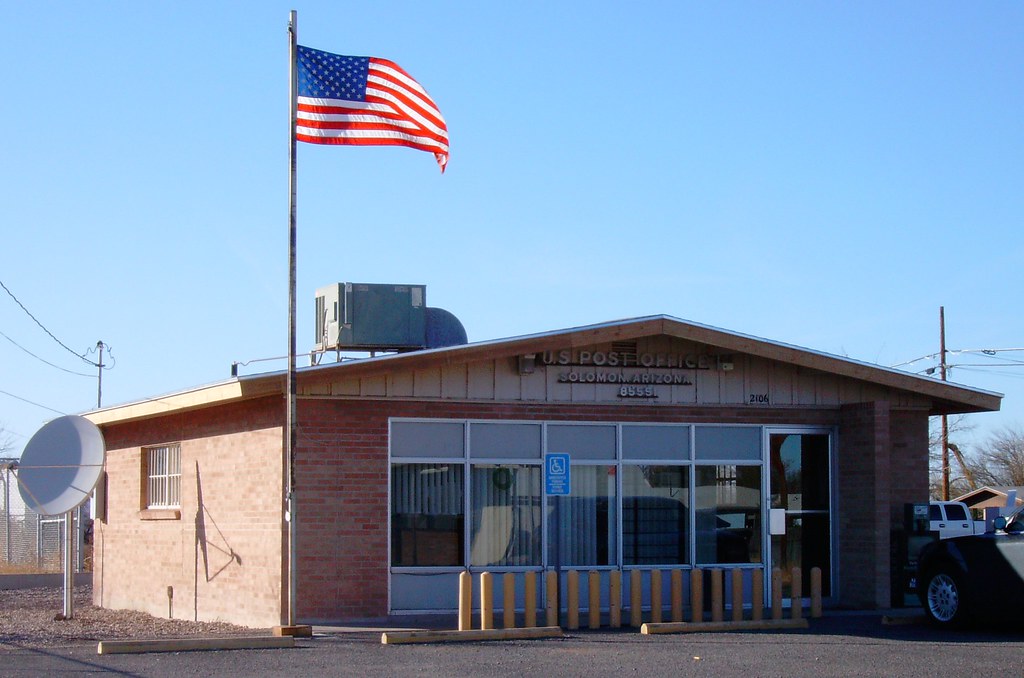 Post Office 85551 (Solomon, Arizona) Solomon is a small co… Flickr