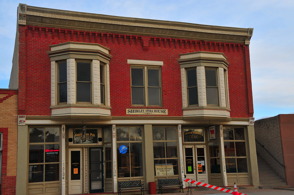 Atwood, KS The Shirley Opera House. Now a restaurant, and … Flickr
