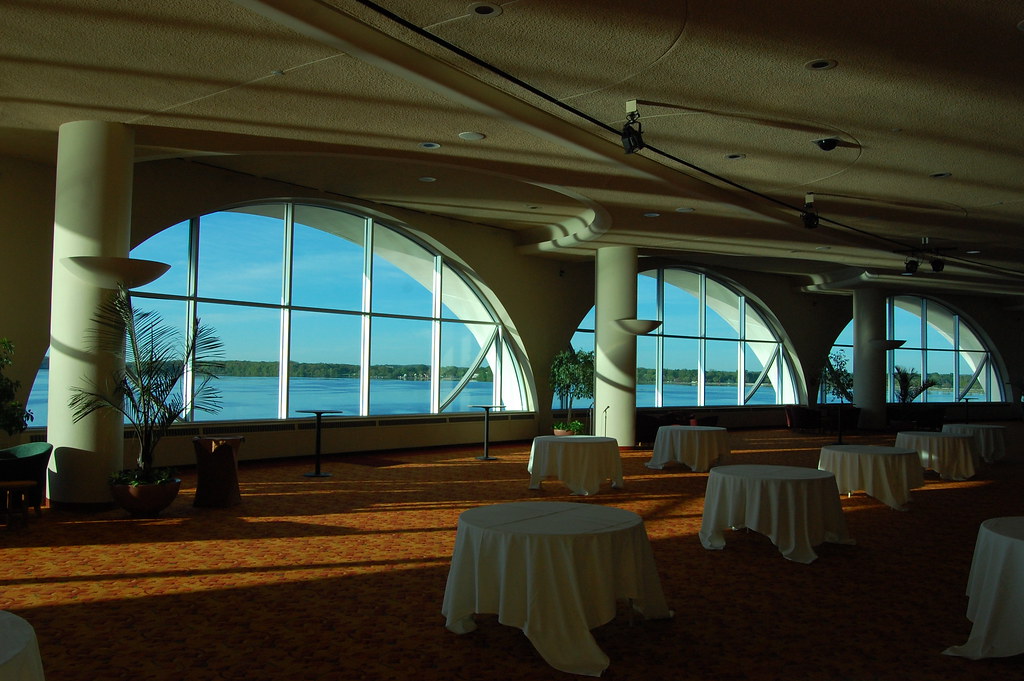 Monona Terrace Grand Terrace and lake view Eli Sagor Flickr