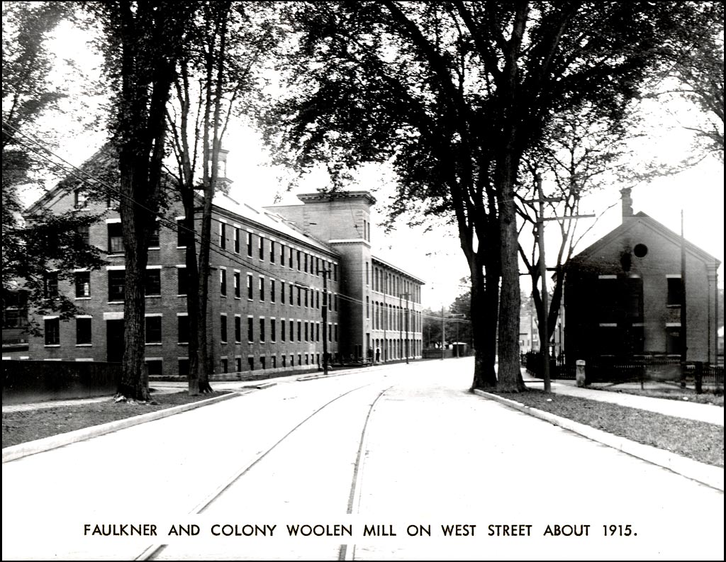 Faulkner & Colony Woolen Mills, West Street, Keene NH a photo on