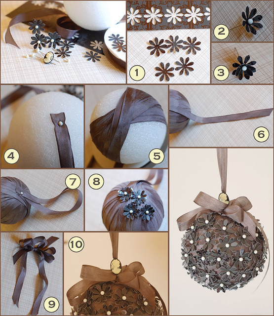 paper flower pomander ball a photo on Flickriver