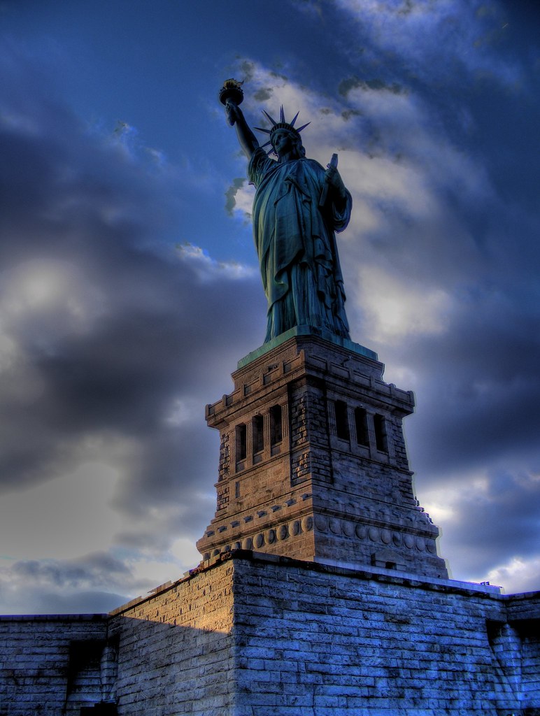 Liberty island HDR Chris Isherwood Flickr