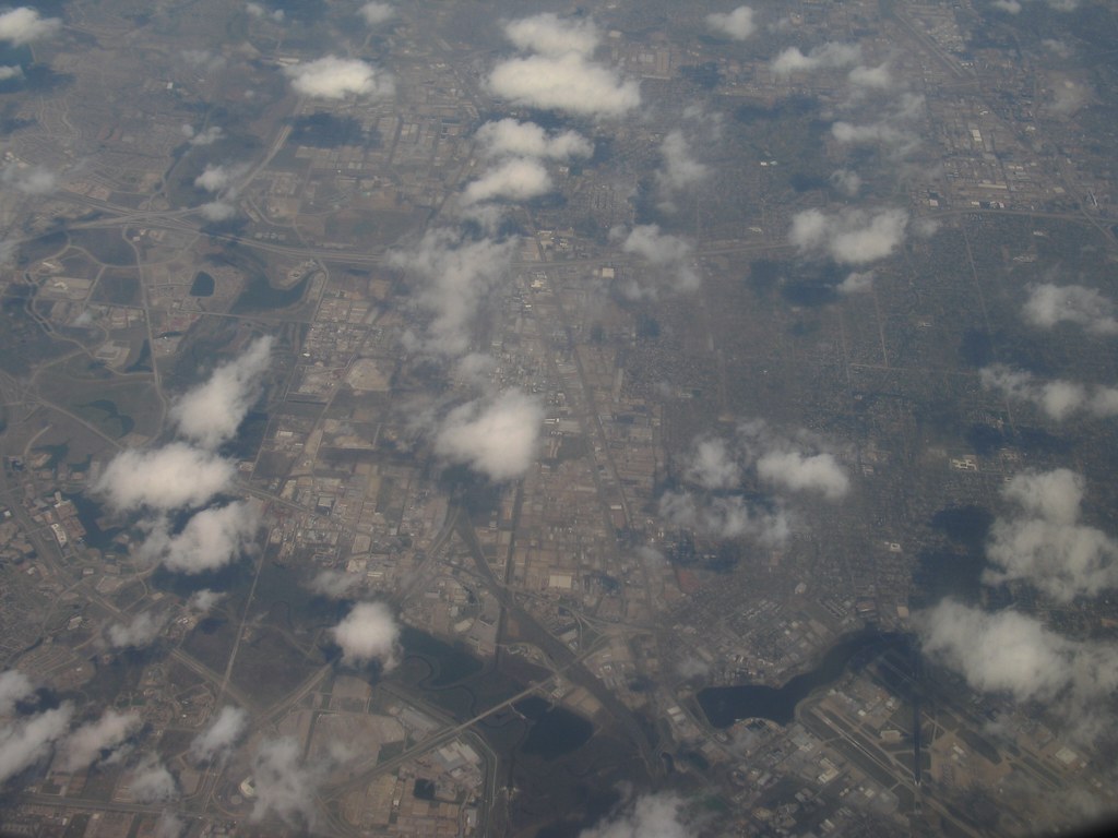Flight from Atlanta to Tucson Aerial view of the Dallas Fo… Flickr