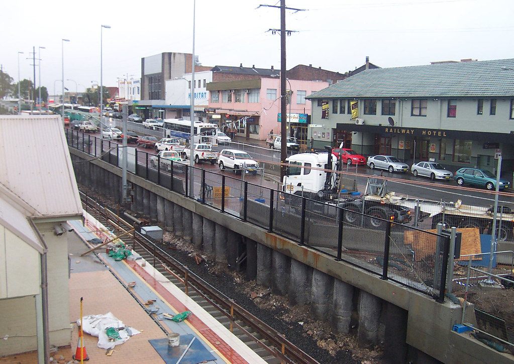 Hornsby 040608 Work is well progressed on the new platfo… Flickr