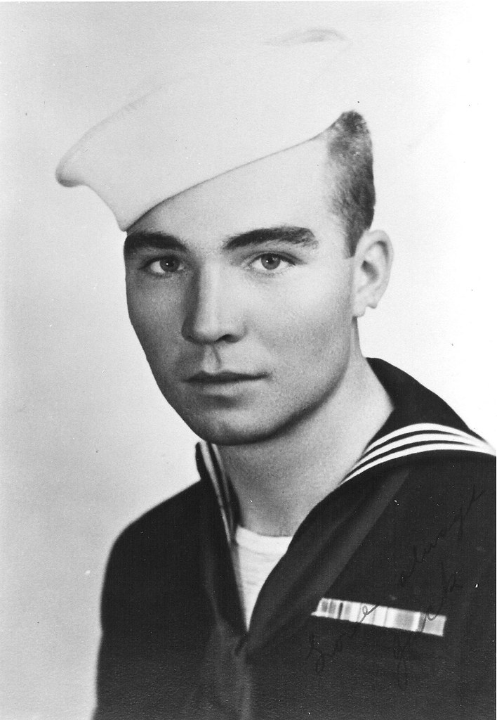 Jack Teague Sr. Navy photo B&W 001 Tommy Teague Flickr