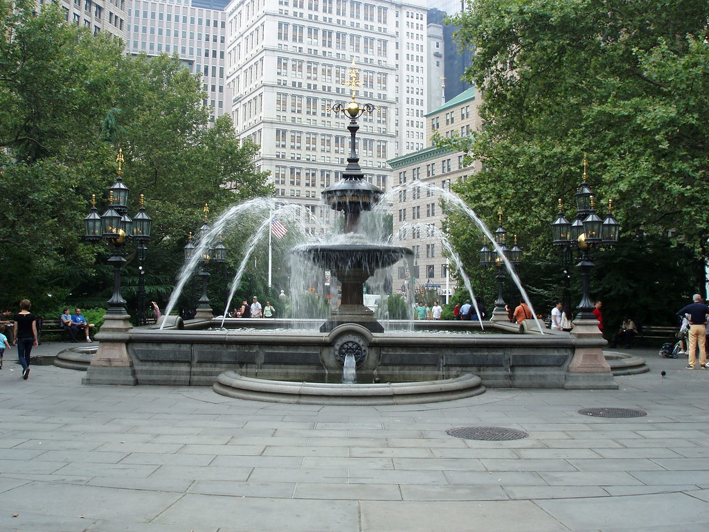 City Hall Fountain Flickr
