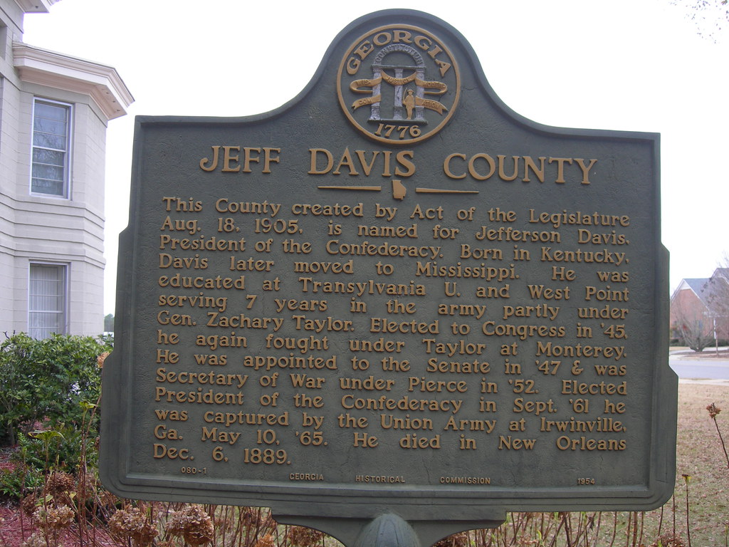 Jeff Davis County Marker Hazlehurst, Jimmy Emerson, DVM