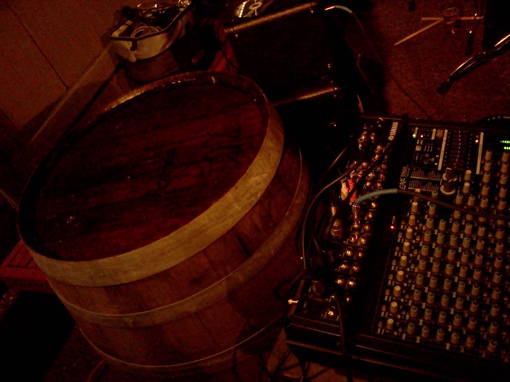 Feedback Peony standing water, meet mixing board. goblinbox