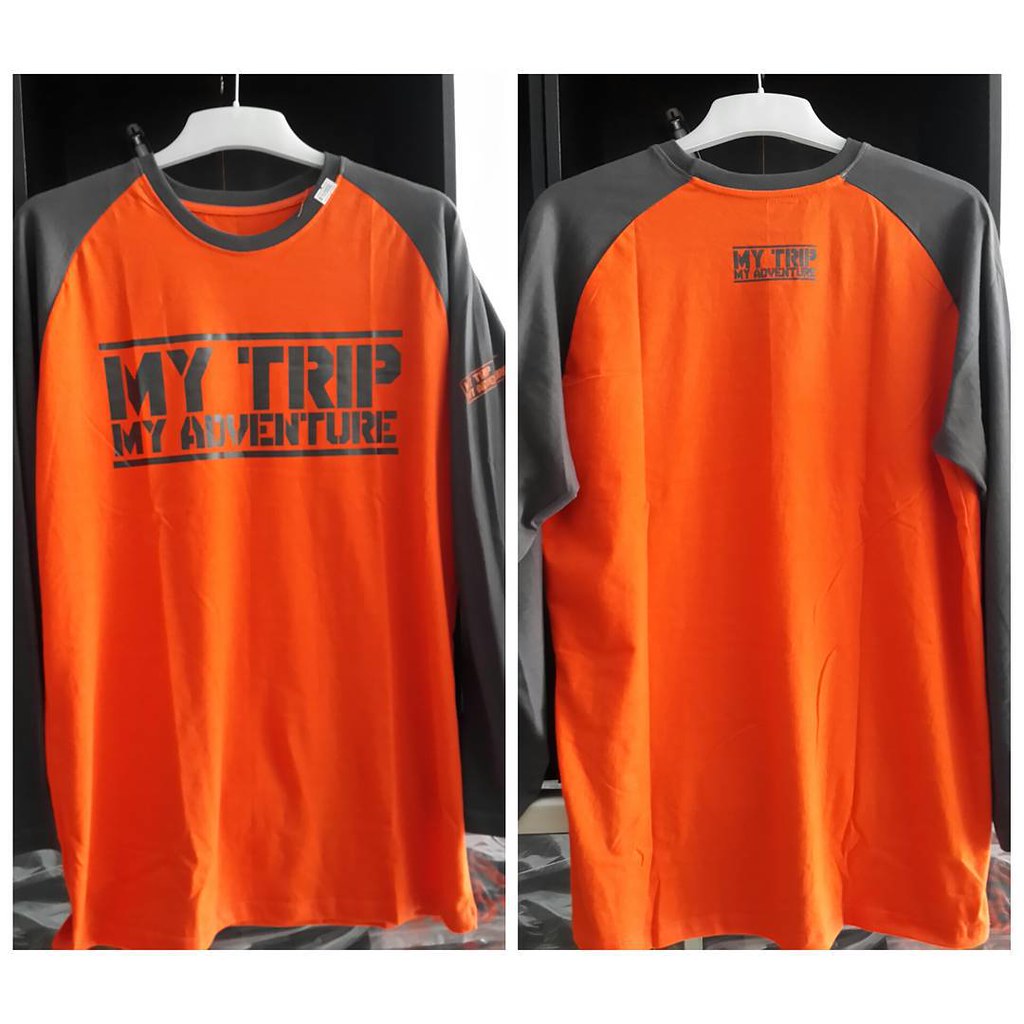Kaos Orange Lengan Panjang Desain Kaos Menarik