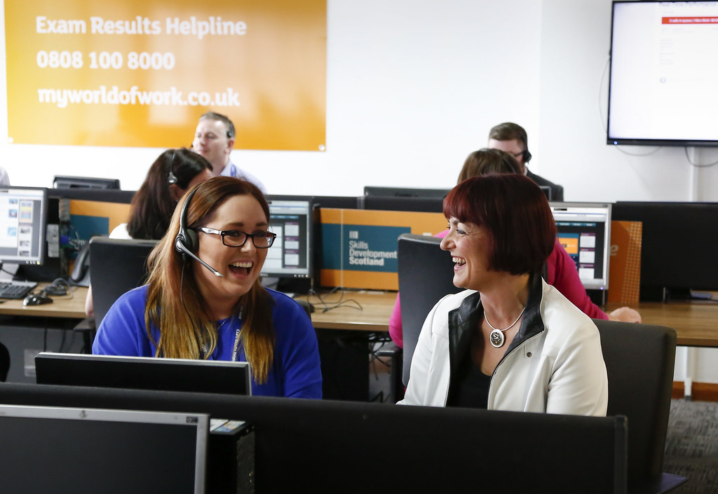 Results day for students Students across Scotland achived … Flickr