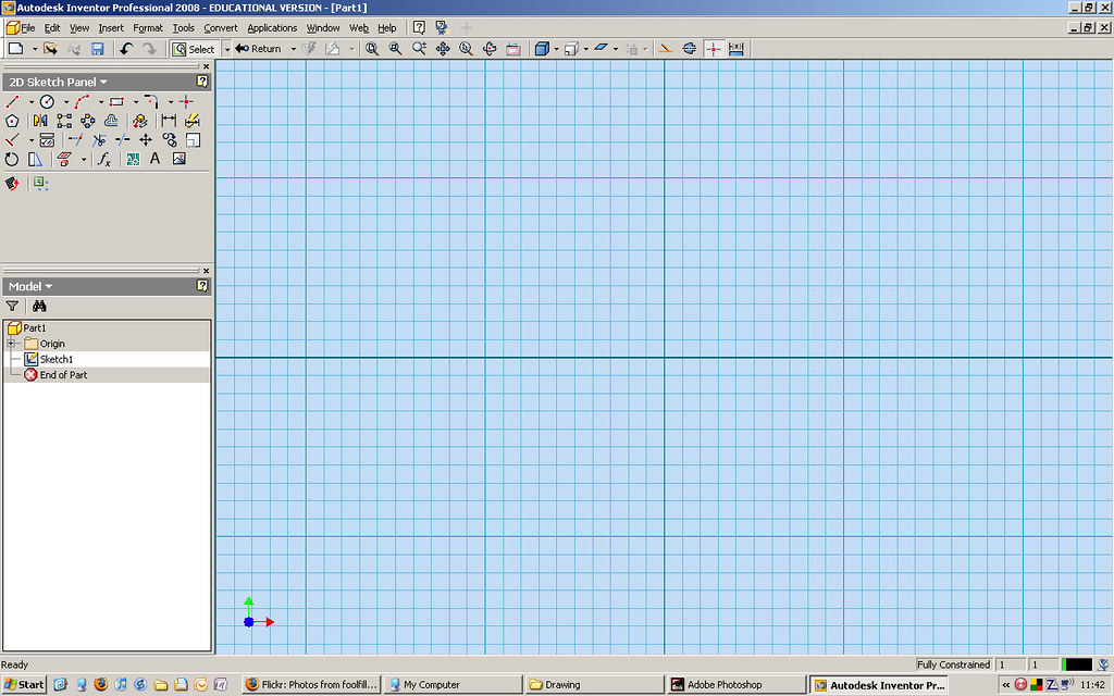 3. A blank part Once your new blank part has opened your s… Flickr