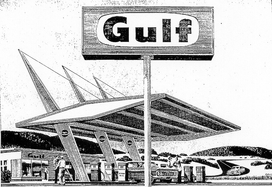 Wilshire Gulf Gas Stations Wilshire Gas Station converted … Flickr