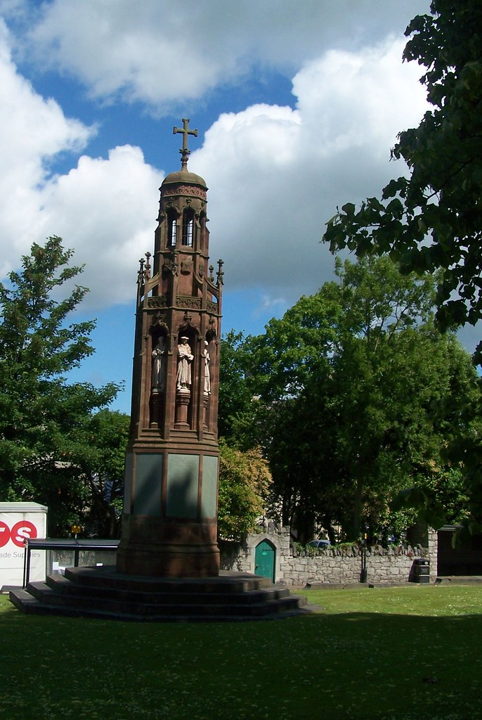 Wales, St Asaph Memorial to translator of t… Flickr
