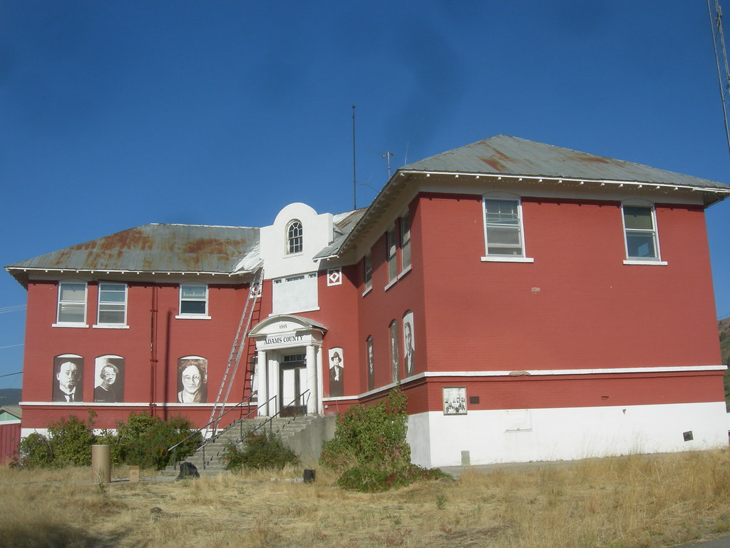 Old Adams County Courthouse, Council, Idaho Built 1915. Ac… Flickr
