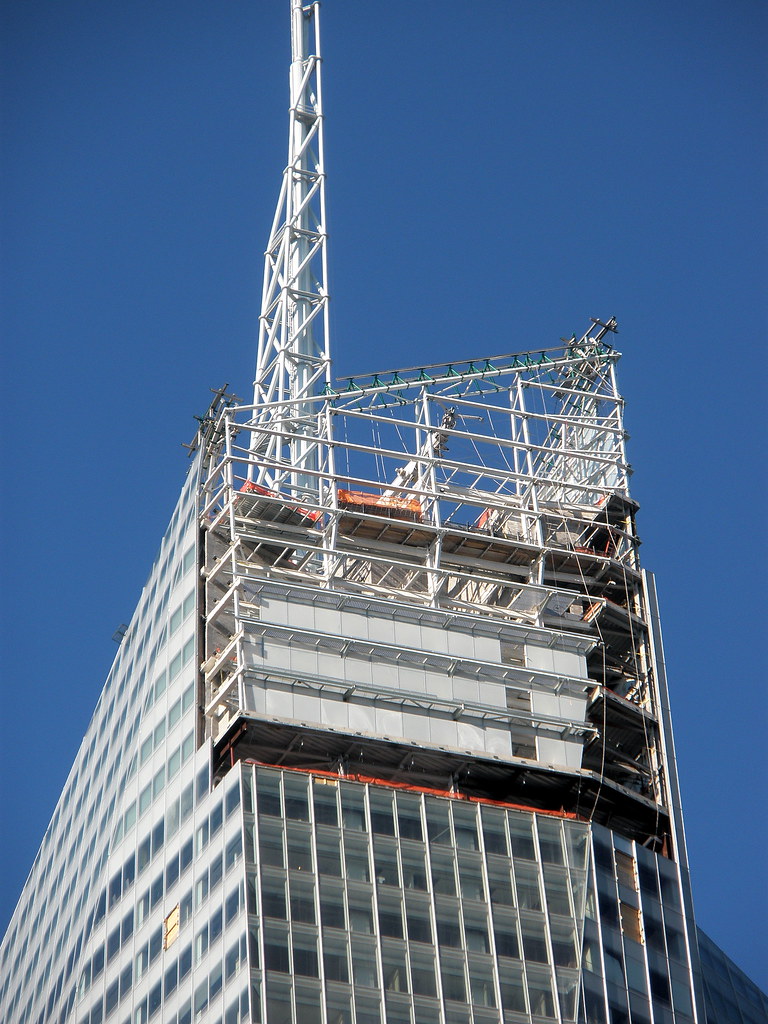 Bank of America Tower New York City Construction a photo on