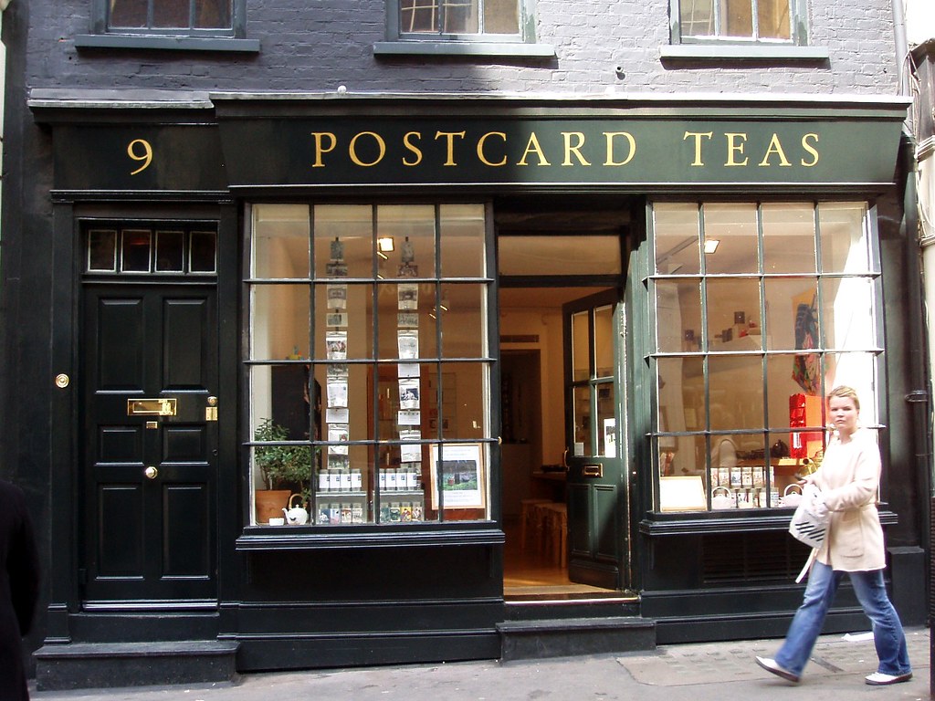 Postcard Teas, Mayfair, W1 A little boutique tea shop it l… Flickr