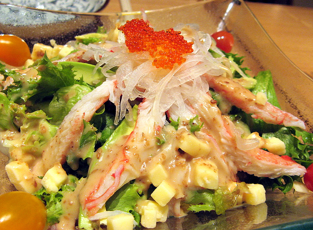 Kani Avocado Salad a photo on Flickriver